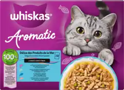 Dirk Whiskas Kattenvoer aromatic zeevruchten 12st aanbieding