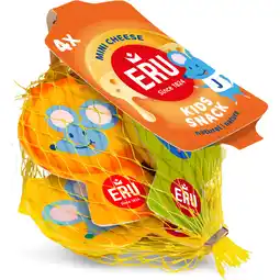 Jumbo ERU Kids Snack Smeerkaas 50+ in Losse Porties van 20 g aanbieding