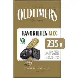 Jumbo Oldtimers Favorieten Mix Volzoet & Mildzout 235 g aanbieding