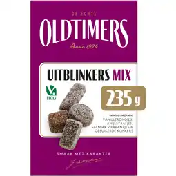 Jumbo Oldtimers Uitblinkers Mix Gesuikerd & Gecoat 235 g aanbieding