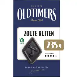 Jumbo Oldtimers Zoute Ruiten Mildzout 235 g aanbieding