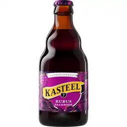 Jumbo Kasteel Rubus Framboise Fles 330ML aanbieding