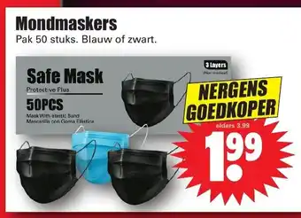 Dirk Mondmaskers aanbieding