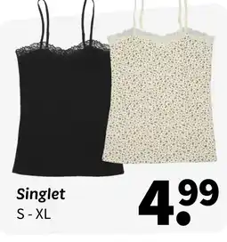Wibra Singlet aanbieding