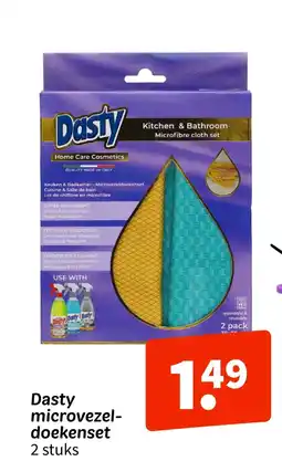 Wibra Dasty microvezel- doekenset aanbieding
