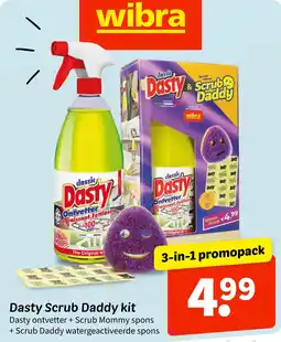 Wibra Dasty Scrub Daddy kit aanbieding