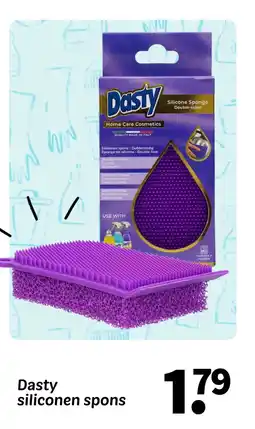 Wibra Dasty siliconen spons aanbieding