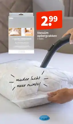 Wibra Vacuüm opbergzakken aanbieding