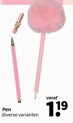 Wibra Pen diverse varianten aanbieding