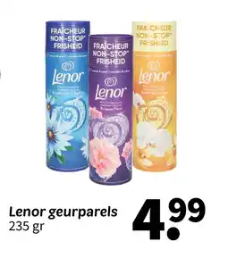 Wibra Lenor geurparels aanbieding