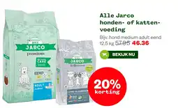 Welkoop Alle Jarco honden- of katten- voeding aanbieding