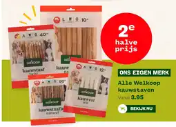 Welkoop Alle Welkoop kauwstaven aanbieding