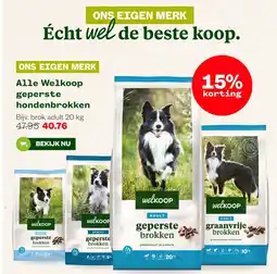 Welkoop Alle Welkoop geperste hondenbrokken aanbieding
