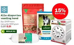 Welkoop Alle diepvries voeding hond aanbieding