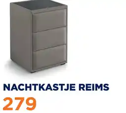 TotaalBED Nachtkastje Reims - 3 lades aanbieding