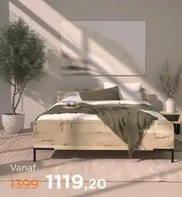 TotaalBED Bed Manchester | 140 x 200 cm | Hoekpoten aanbieding