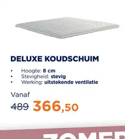 TotaalBED Topmatras Deluxe | koudschuim aanbieding