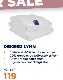 TotaalBED Dekbed Lynn bamboe | alle seizoenen aanbieding