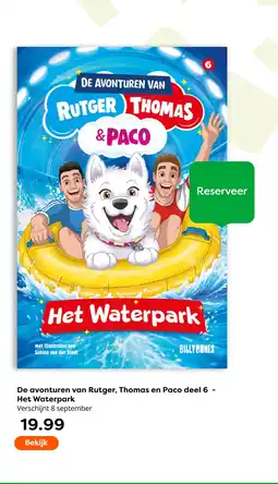 The Read Shop De avonturen van rutger, thomas en paco deel 6 aanbieding