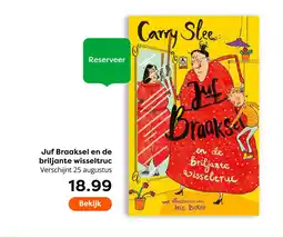 The Read Shop Juf braaksel en de briljante wisseltruc aanbieding