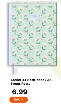 The Read Shop Atelier 44 Notitieboek A5 Sweet Pastel aanbieding