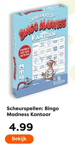 The Read Shop Scheurspellen: Bingo Madness Kantoor aanbieding