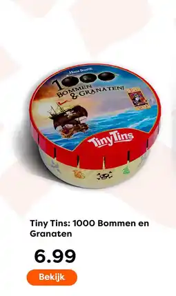 The Read Shop Tiny Tins: 1000 Bommen en Granaten aanbieding