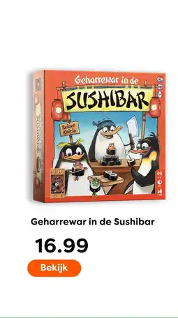 The Read Shop Geharrewar in de Sushibar aanbieding