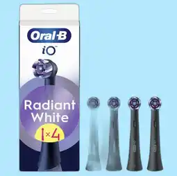 Plein.nl aanbieding1+1 gratis: Oral-B Opzetborstels iO Radiant aanbieding