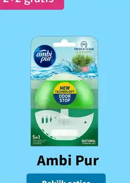 Plein.nl 1+1 gratis: Ambi Pur Toiletblok Starterkit 5in1 aanbieding