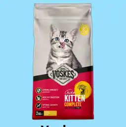 Plein.nl Voskes Kattenbrokken Kitten Kip 2 aanbieding