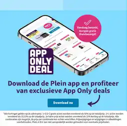 Plein.nl Bekijk actie aanbieding