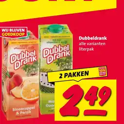 Nettorama Dubbeldrank aanbieding