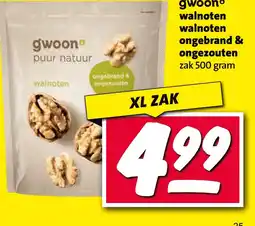 Nettorama gwoonº walnoten walnoten ongebrand & ongezouten aanbieding