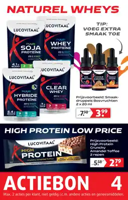 Lucovitaal Naturel Wheys aanbieding