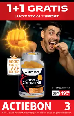 Lucovitaal 3000mg Creatine aanbieding