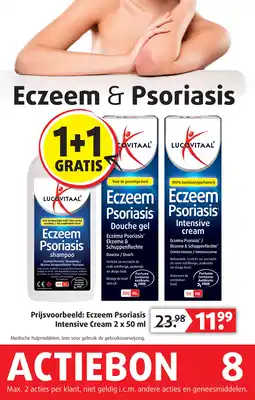 Lucovitaal Eczeem Psoriasis Intensive Cream aanbieding