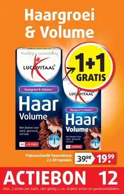 Lucovitaal Haarvolume capsules aanbieding