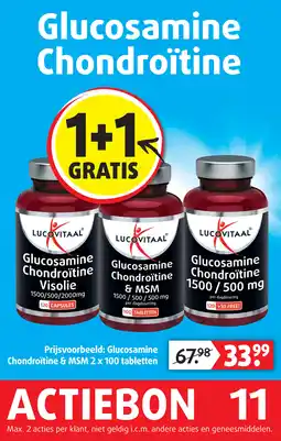 Lucovitaal Glucosamine chondroïtine aanbieding