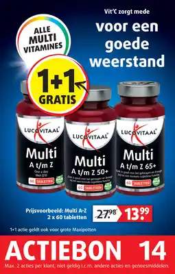 Lucovitaal Alle Multi Vitamines aanbieding