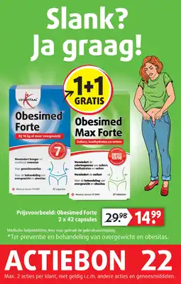 Lucovitaal Obesimed Forte aanbieding