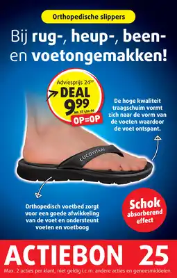 Lucovitaal Orthopedische slippers aanbieding