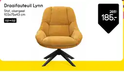 Leen Bakker Bekijk Draaifauteuil Lynn aanbieding