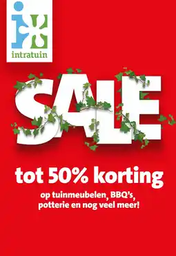 Intratuin Op tuinmeubelen, bbq's, potterie en nog veel meer! aanbieding
