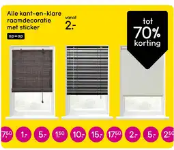 Leen Bakker Bekijk Alle kant-en-klare raamdecoratie met sticker aanbieding