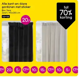 Leen Bakker Bekijk Gordijnen Kant & Klaar aanbieding