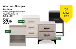 Leen Bakker Bekijk Alle nachtkastjes aanbieding