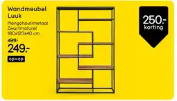 Leen Bakker Bekijk Wandmeubel Luuk aanbieding