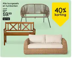 Leen Bakker Bekijk alle loungesets en tuinbanken aanbieding
