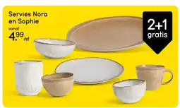 Leen Bakker Bekijk Servies Nora en Sophie aanbieding